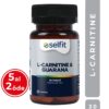 Selfit L-Karnitin 500 mg & Guarana 250 mg - 30 Tablet | Enerji ve Metabolizma Desteği
